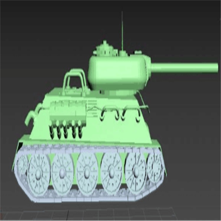 颍州充气军用坦克模型